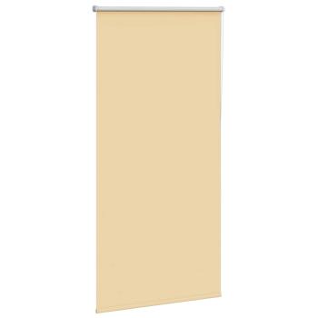Verdunkelungsrollo Beige 80x175cm Stoffbreite 75,7 cm Polyester