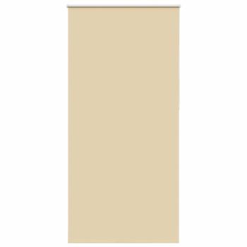 Verdunkelungsrollo Beige 90x210cm Stoffbreite 85,7 cm Polyester