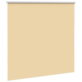 Verdunkelungsrollo Beige 160x175 cm Stoffbreite 156,6 cm