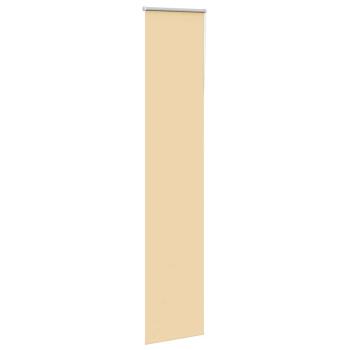 Verdunkelungsrollo Beige 45x230cm Stoffbreite 40,7 cm Polyester