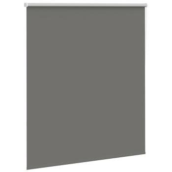 Verdunkelungsrollo Grau 120x130cm Stoffbreite 116,6cm Polyester