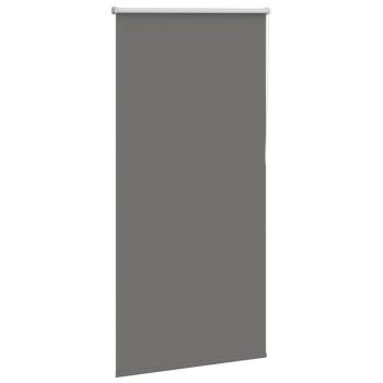 Verdunkelungsrollo Grau 85x150 cm Stoffbreite 80,7 cm Polyester