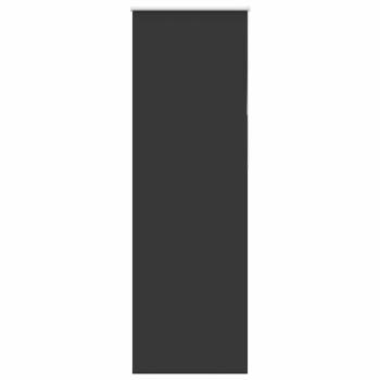Verdunkelungsrollo Schwarz 80x230 cm Stoffbreite 75,7 cm