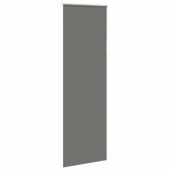 Verdunkelungsrollo Grau 80x230 cm Stoffbreite 75,7 cm Polyester