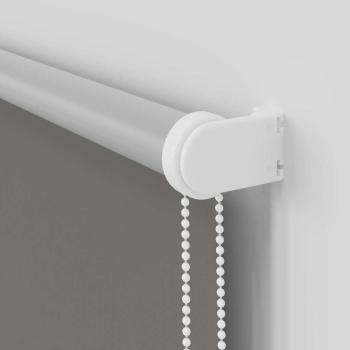 Verdunkelungsrollo Grau 120x210cm Stoffbreite 116,6cm Polyester