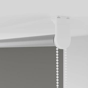 Verdunkelungsrollo Grau 160x210cm Stoffbreite 156,6cm Polyester