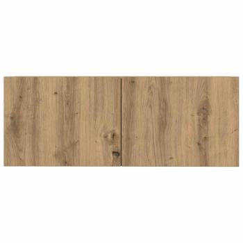 5-teiliges TV-Schrank-Set Wandmontage Artisan Eiche