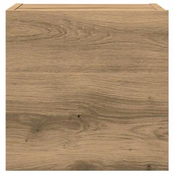 5-teiliges TV-Schrank-Set Wandmontage Artisan Eiche