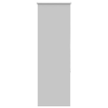 ARDEBO.de - Verdunkelungsrollo Hellgrau 50x175 cm Stoffbreite 45,7 cm