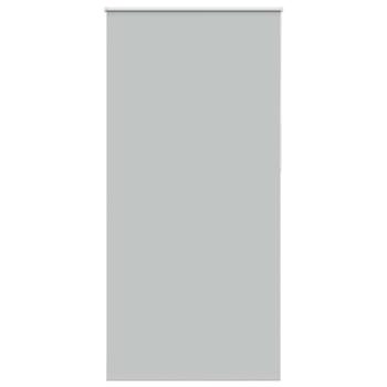 ARDEBO.de - Verdunkelungsrollo Hellgrau 95x230 cm Stoffbreite 90,7 cm