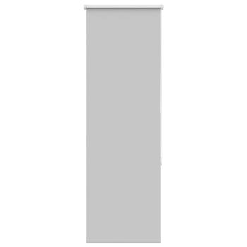ARDEBO.de - Verdunkelungsrollo Hellgrau 60x175 cm Stoffbreite 55,7 cm
