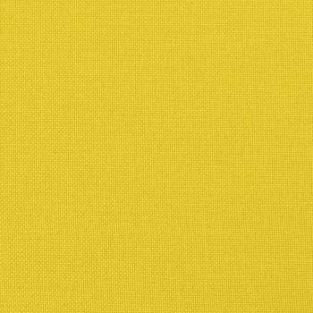 Schaukelstuhl Hellgelber Stoff