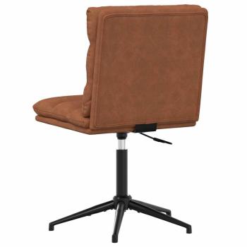 Esszimmerstühle 4 Stk. Braun Kunstleder
