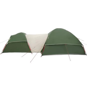 Campingzelt 5 Personen Grün Wasserdicht
