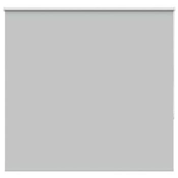 ARDEBO.de - Verdunkelungsrollo Hellgrau 160x130cm Stoffbreite 156,6cm