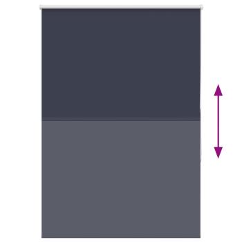 Verdunkelungsrollo Marineblau 95x130cm Stoffbreite 90,7 cm