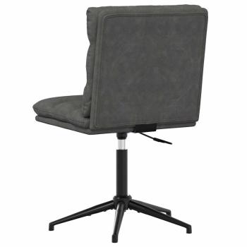 Esszimmerstühle 6 Stk. Schwarz Kunstleder