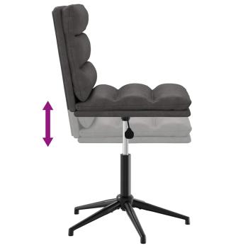 Esszimmerstühle 6 Stk. Schwarz Kunstleder