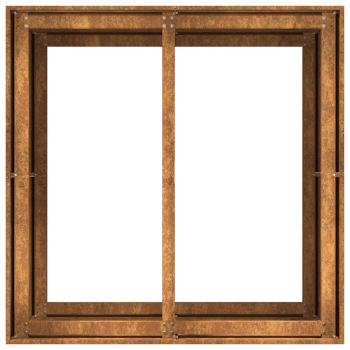 Pflanzkübel Rostig 80x80x80 cm Wetterfester Stahl