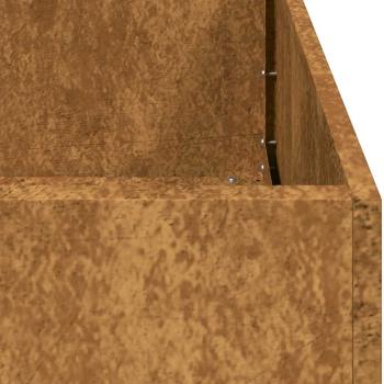 Pflanzkübel Rostig 80x80x80 cm Wetterfester Stahl