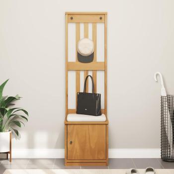 Garderobenständer SANDENS 45x40x159,5 cm Massivholz Kiefer