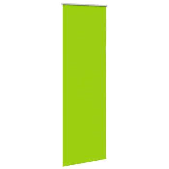 Verdunkelungsrollo Grün 80x210 cm Stoffbreite 75,7 cm Polyester