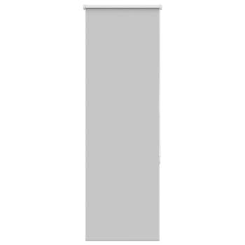 ARDEBO.de - Verdunkelungsrollo Hellgrau 50x150 cm Stoffbreite 45,7 cm