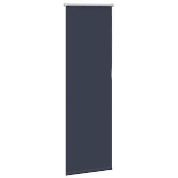 Verdunkelungsrollo Marineblau 40x130cm Stoffbreite 35,7 cm