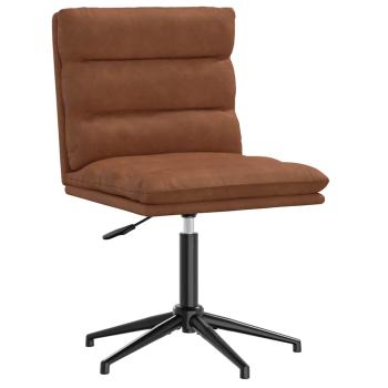 Esszimmerstühle 2 Stk. Braun Kunstleder