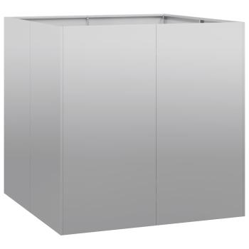 Pflanzkübel 80x80x80 cm Verzinkter Stahl