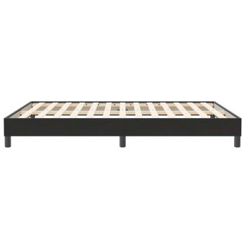 Boxspringbett ohne Matratze Schwarz 140x210 cm Samt