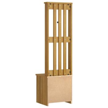 Garderobenständer SANDENS 45x40x159,5 cm Massivholz Kiefer