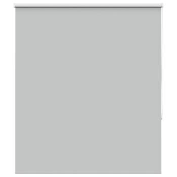 ARDEBO.de - Verdunkelungsrollo Hellgrau 125x150cm Stoffbreite 121,6cm