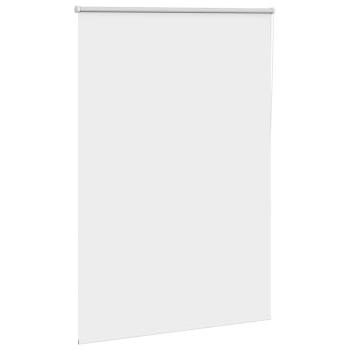 Verdunkelungsrollo Weiß 105x130cm Stoffbreite 100,7cm Polyester