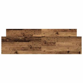 Bettgestell ohne Matratze Altholz-Optik 180x200cm Holzwerkstoff