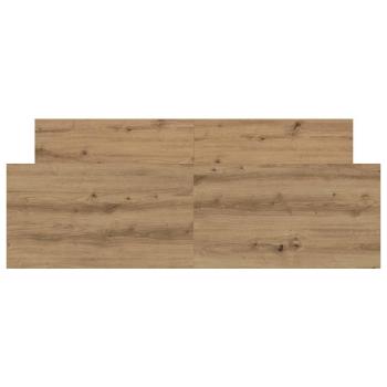 Bettgestell ohne Matratze Artisan-Eiche 150x200cm Holzwerkstoff