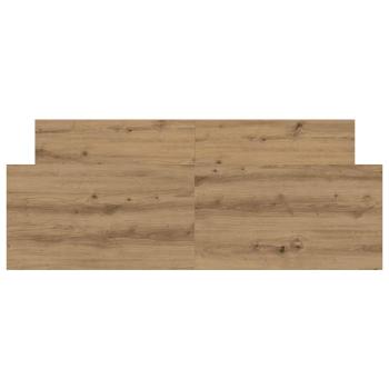 Bettgestell ohne Matratze Artisan-Eiche 120x200cm Holzwerkstoff