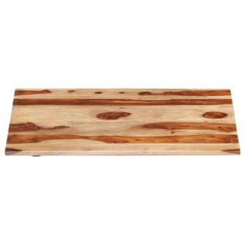 Tischplatte Massivholz Palisander 15-16 mm 60×70 cm