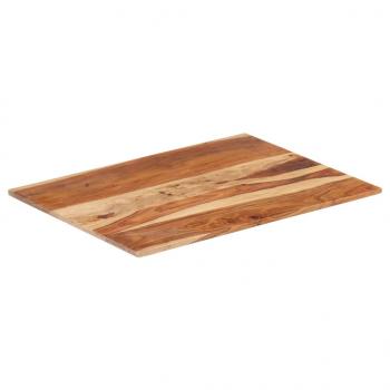 Tischplatte Massivholz Palisander 15-16 mm 60×70 cm