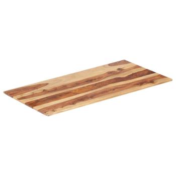 Tischplatte Massivholz Palisander 15-16 mm 60×100 cm