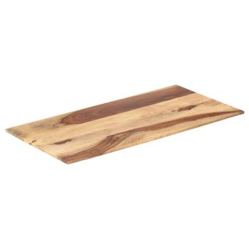 Tischplatte Massivholz Palisander 15-16 mm 60×100 cm