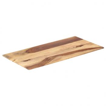 Tischplatte Massivholz Palisander 15-16 mm 60×100 cm
