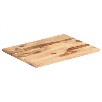 Tischplatte Massivholz Palisander 25-27 mm 70×90 cm