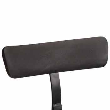 Barhocker 2 Stk. Schwarz 49x43x88 cm Mango Massivholz