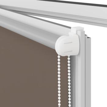 Verdunkelungsrollo Kaffeebraun 60x175cm Stoffbreite 55,7 cm