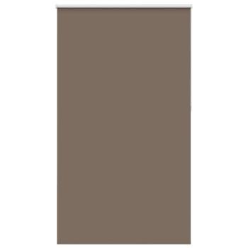 Verdunkelungsrollo Kaffeebraun 130x230 cm Stoffbreite 126,6 cm