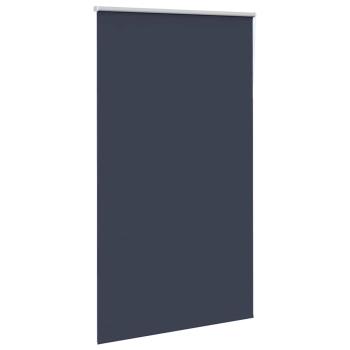 Verdunkelungsrollo Marineblau 125x230 cm Stoffbreite 121,6 cm