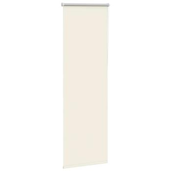 Verdunkelungsrollo Cremeweiß 40x175cm Stoffbreite 35,7 cm