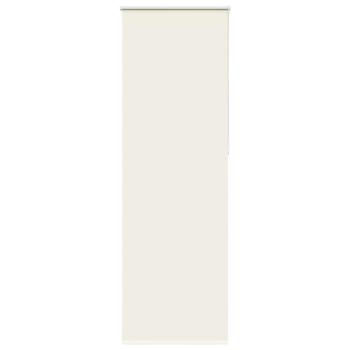 ARDEBO.de - Verdunkelungsrollo Cremeweiß 85x210cm Stoffbreite 80,7 cm