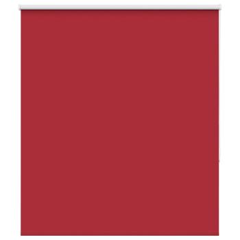 Verdunkelungsrollo Rot 135x130cm Stoffbreite 131,6cm Polyester